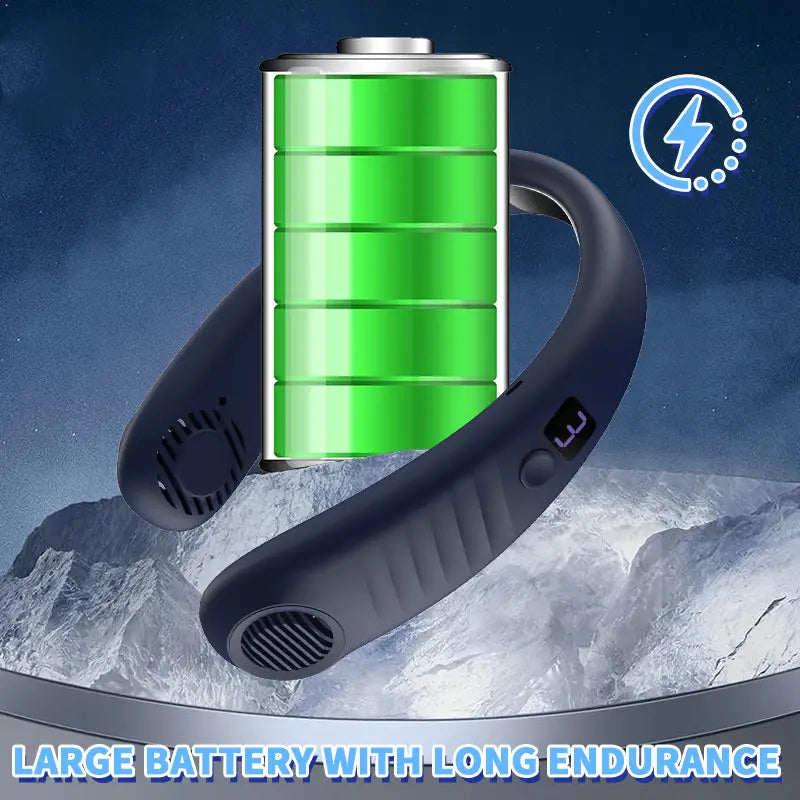 CoolBreeze  – Draagbare Bladloze Nekventilator